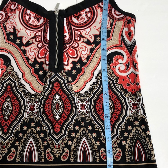 INC International Concepts Black & Orange Top P-S - Picture 6 of 8